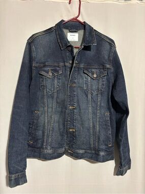 Old Navy Medium Dark Blue Denim Jacket
